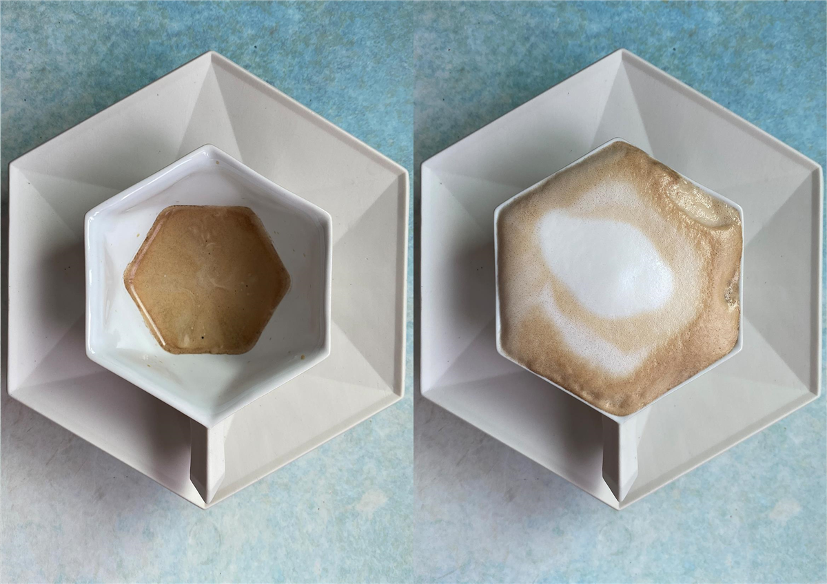 摺學咖啡杯｜產品測試（盛裝咖啡）